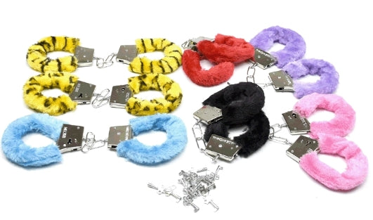 Push Bondage Handcuffs & Ankle Cuffs