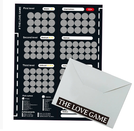 100 Sexual Positions Scratch Off Poster
