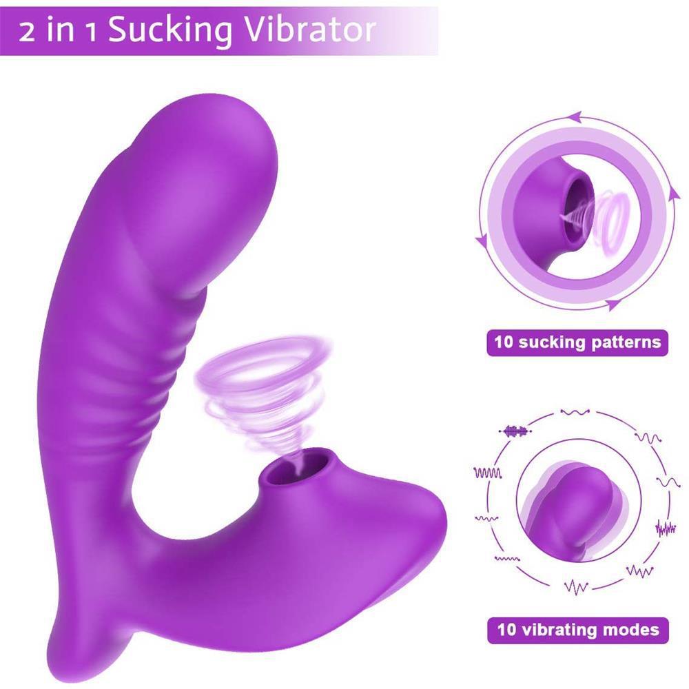 Sucking G Spot Vibrator