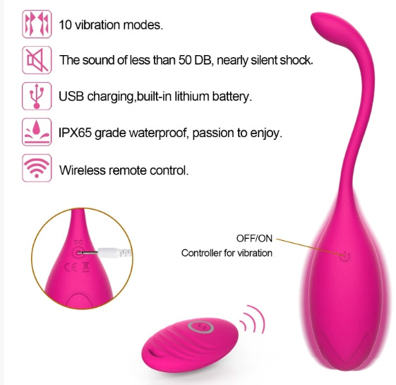 Jump Egg Dildo Vibrator Kegel Ball