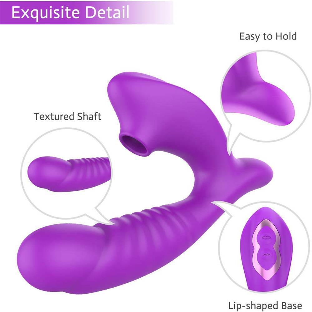 Sucking G Spot Vibrator