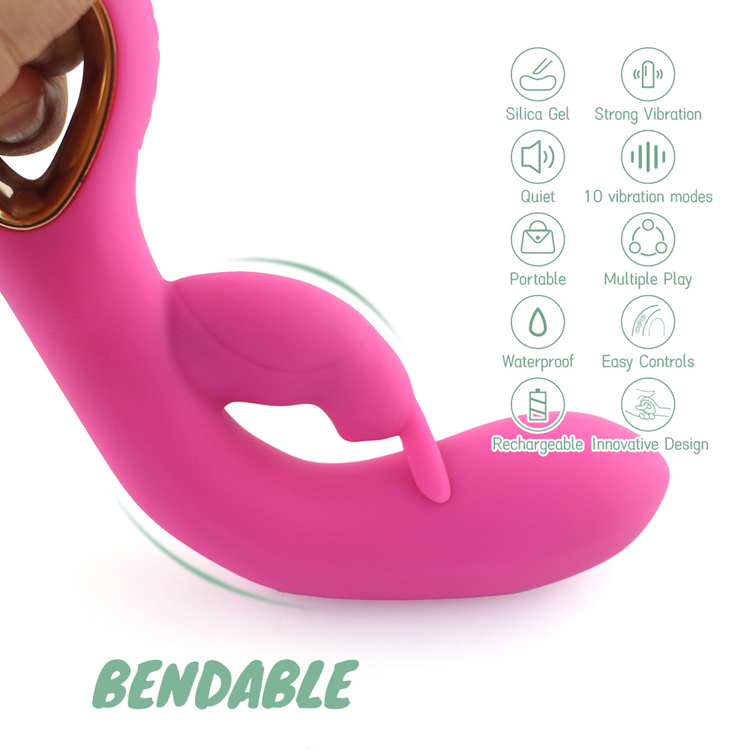 G Spot Vibrating Dildo With Heating