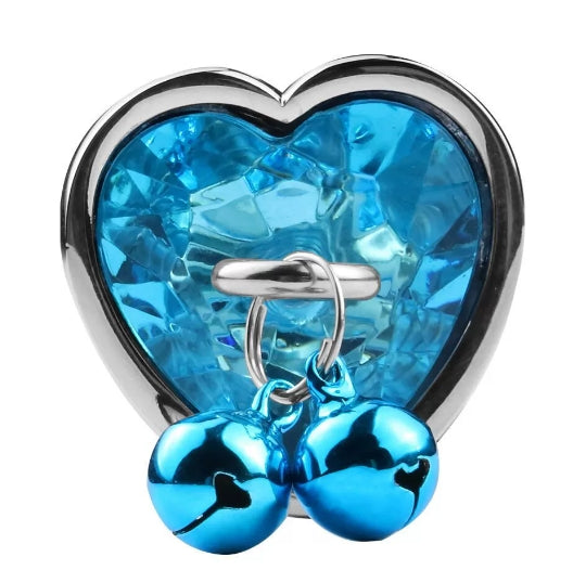 Heart Shaped Metal Anal Plug