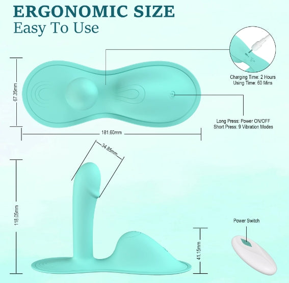 App Controlled Sit On Vibrator