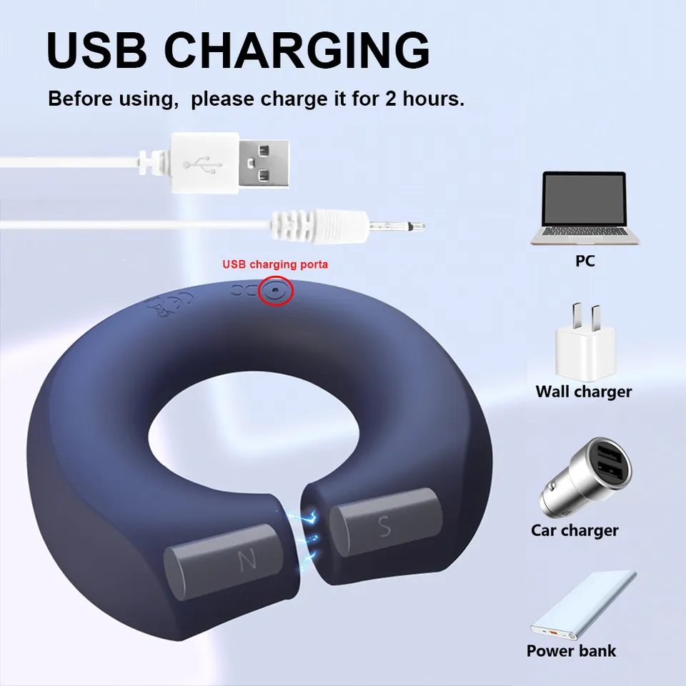 Ultra Flexible Vibrating Cock Ring