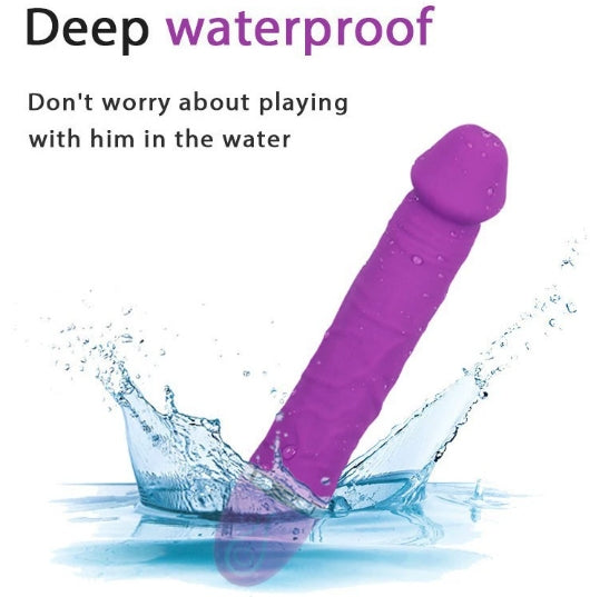 Veined Penis Shaped Vibrator