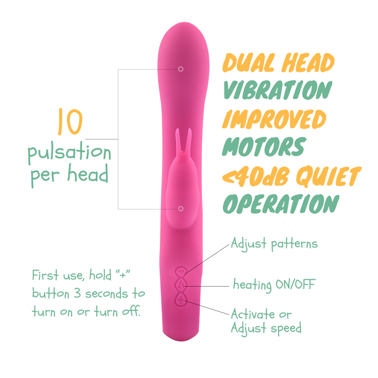 G Spot Vibrating Dildo With Heating