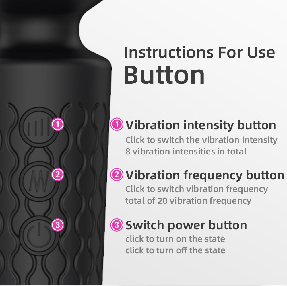 Mini Wand Vibrator Massager
