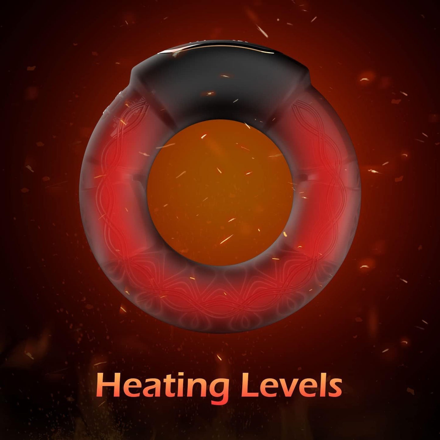 App Controlled Vibrating Cock Ring With Heating
