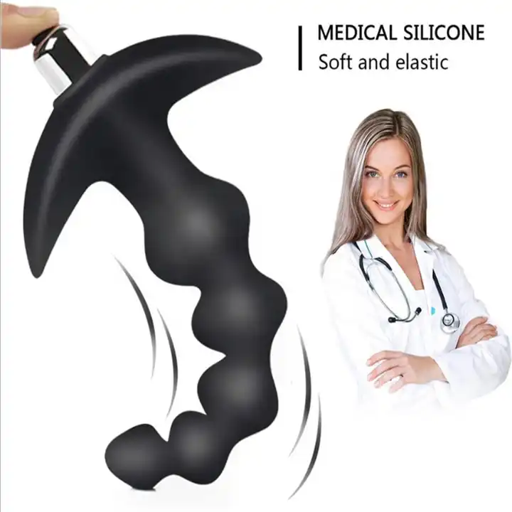 2-in-1 Anal Beads Vibrator