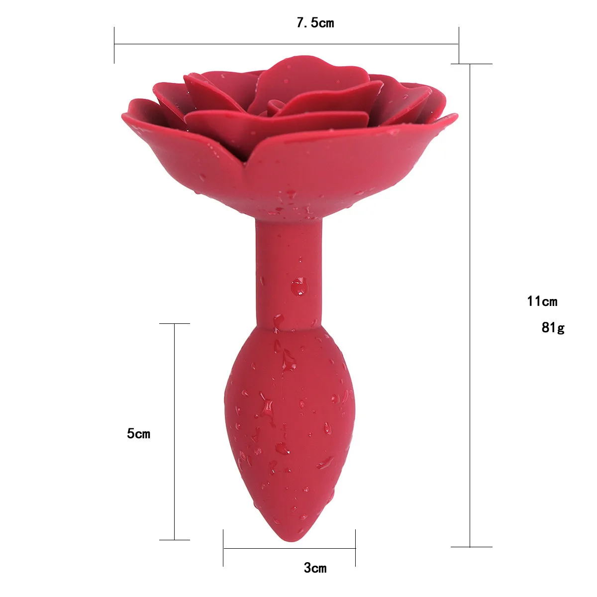 Rose Anal Plug