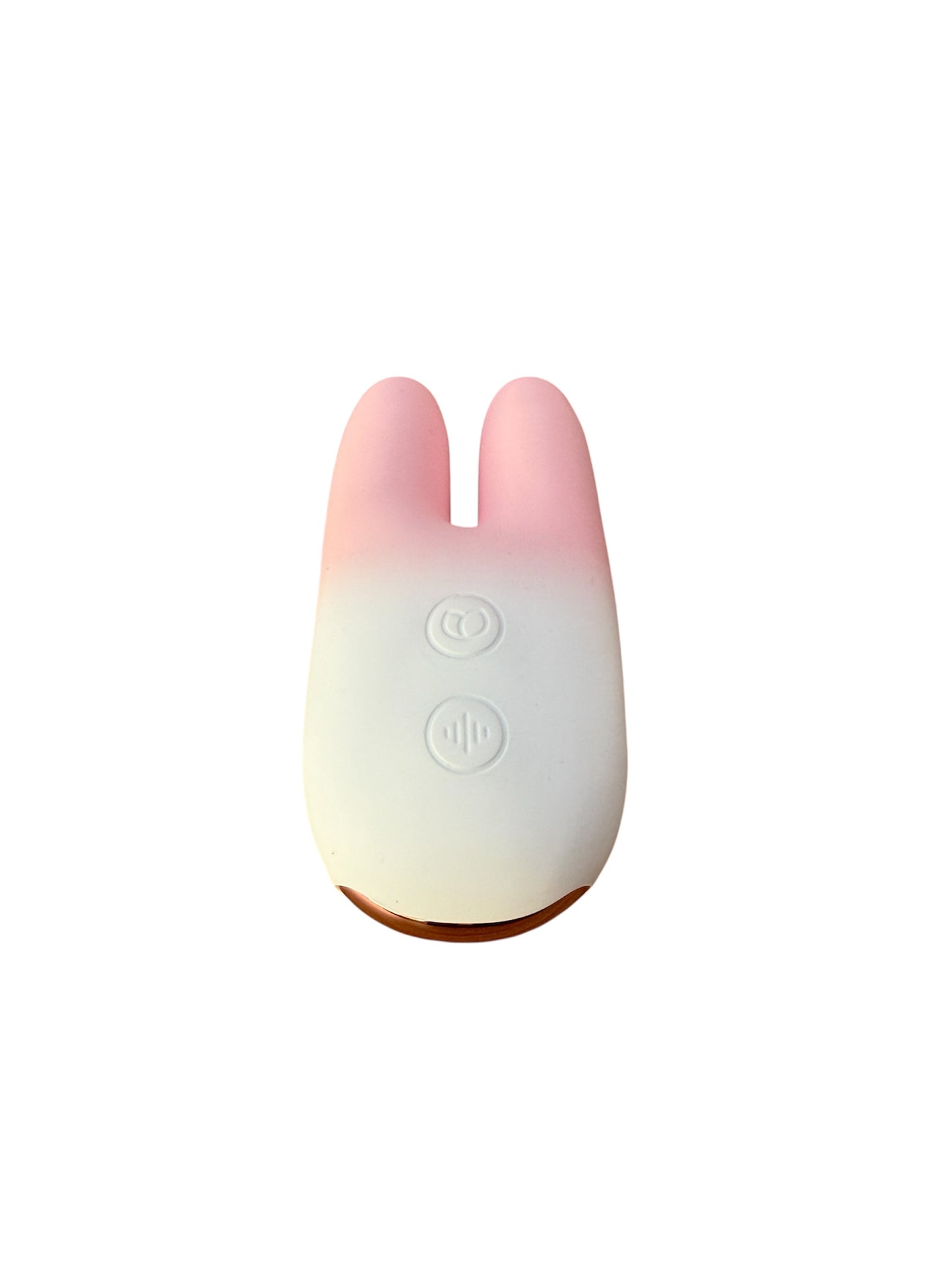 White and pink baby rabbit vibrator. Luxury sex toys Australia, discreet packaging- BehindClosedDoors.