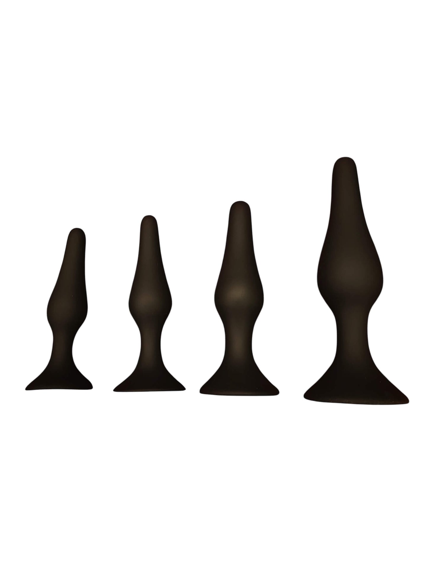 5 Black silicone Anal Sex Toys . From beginner to advanced, shop Discreetly at BehindClosedDoors Australia