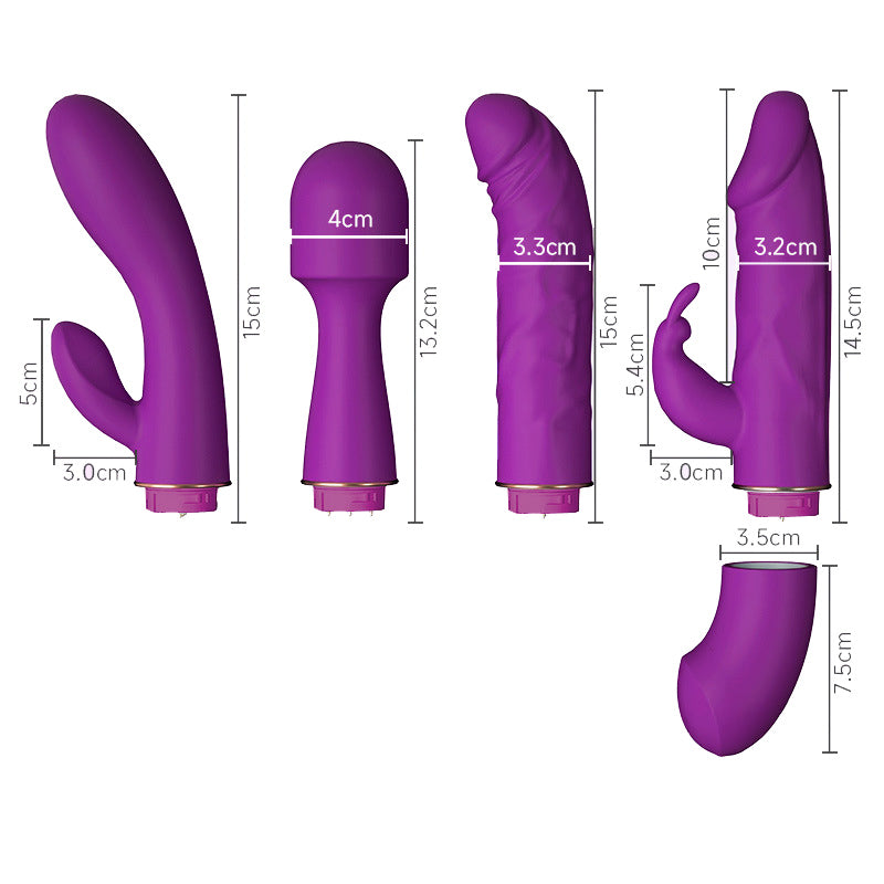 Luxury Vibrators set 4 in 1