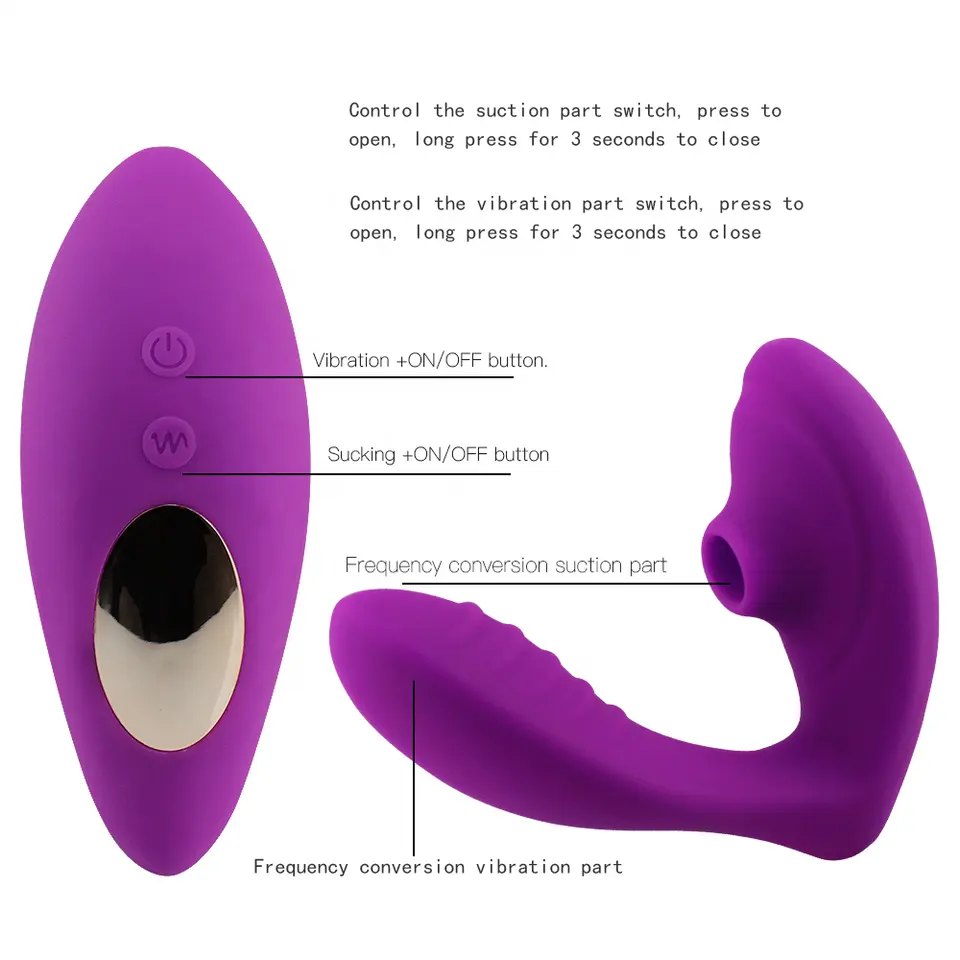 10 Speeds Sucking Vibrator
